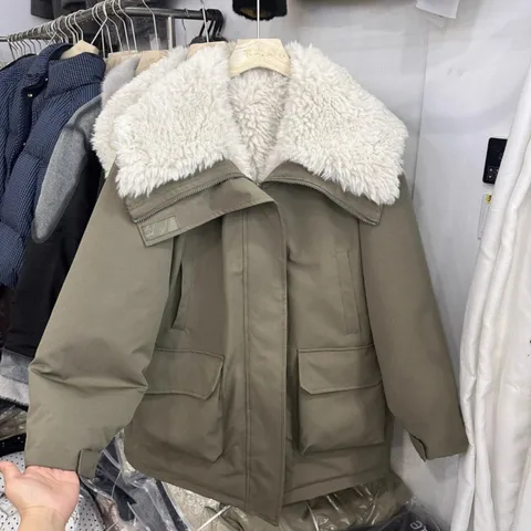 Neploe тёплое полиэстеровое пальто Mujer