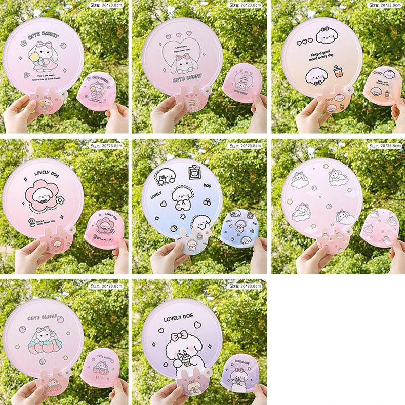 1 Шт. Портативный Складной Ручной Вентилятор Креативный Летний Маленький