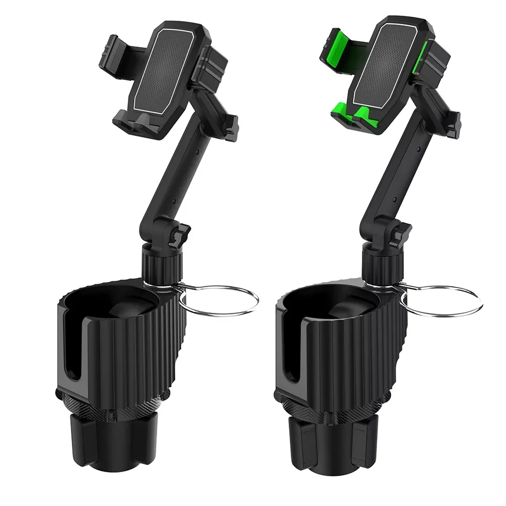 

2023 Universal Multifunction Car Cup Holder 360 Degree Adjustable Cellphone Mount Stand for Mobile Phone GPS Clip Cradle Brand N