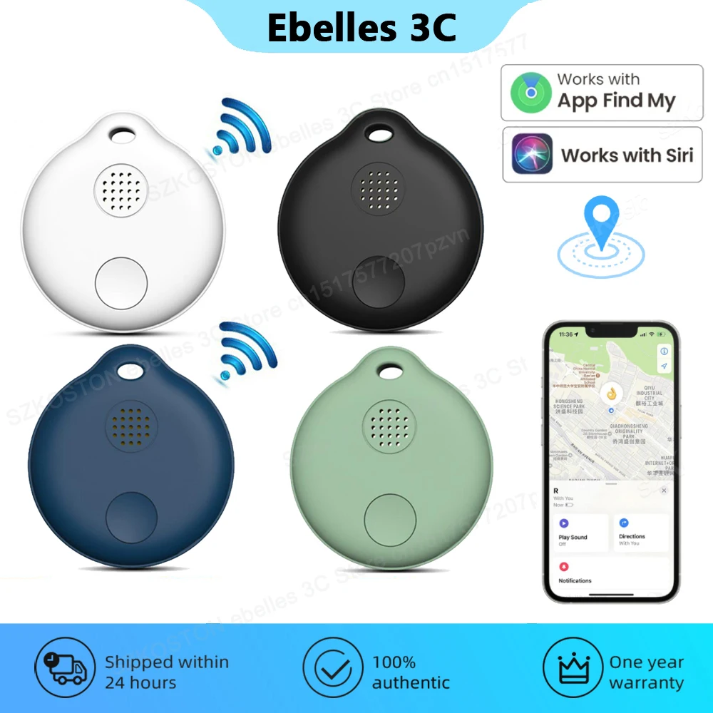 Мини GPS-трекер для iOS Find My App Smart Tag Key Finder Airttag Locator домашнего животного