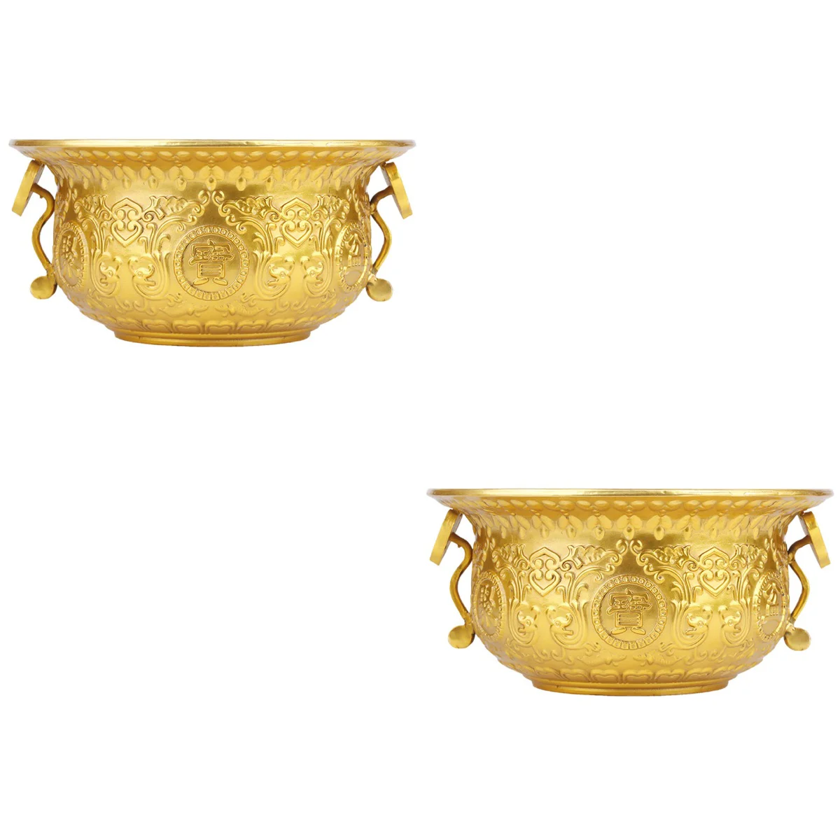 

Light Retro Decor Bowl Desktop Cornucopia Decor Copper Craft Office Party Gift Decoration Chinese