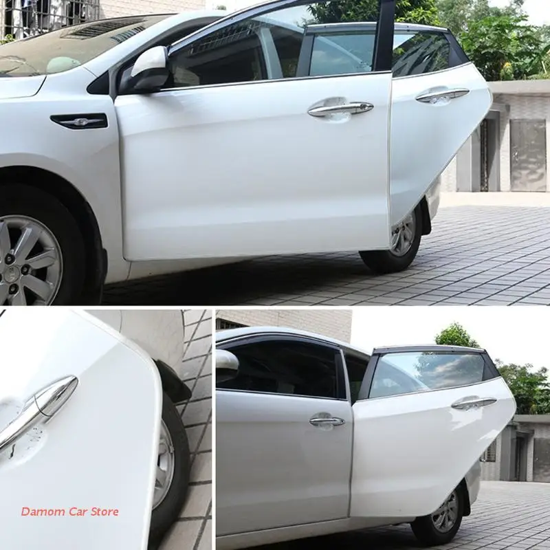 

Car Sticker Door Edge Guards Trim Molding for PROTECTION Strip Scratch Protector 500cm Crash Barriers Door Collision Gua
