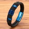 Double-layer Braided Rope Wrap Leather Bracelets 1