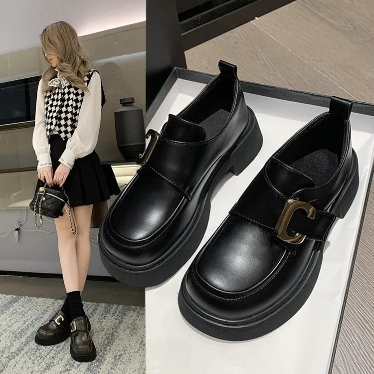 

Gothic Lolita Shoes Platforms Mary Jane Shoes Girls Japanese School Jk Uniform Accessories Lolita Shoes College Platform Shoes