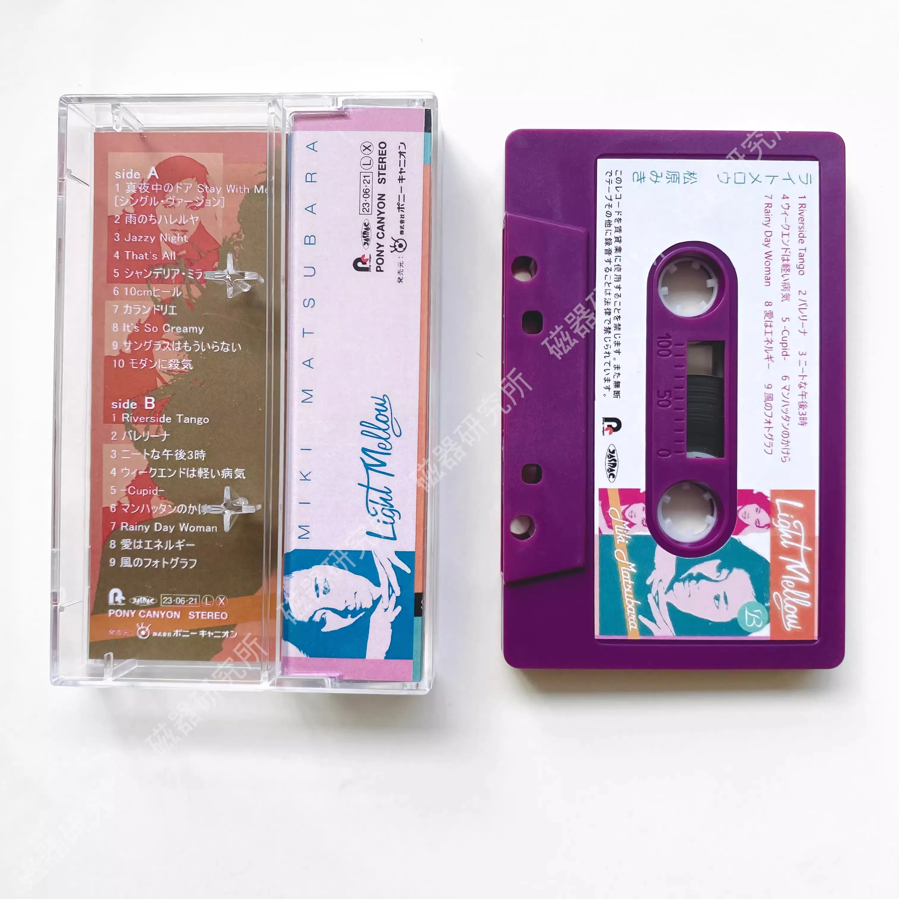 Фото Музыкальная лента Pop Miki Matsubara Light Mellow Album Mayonaka no Door Stay with Me Кассеты Косплей Walkman Recorder Soundtrack Box №2