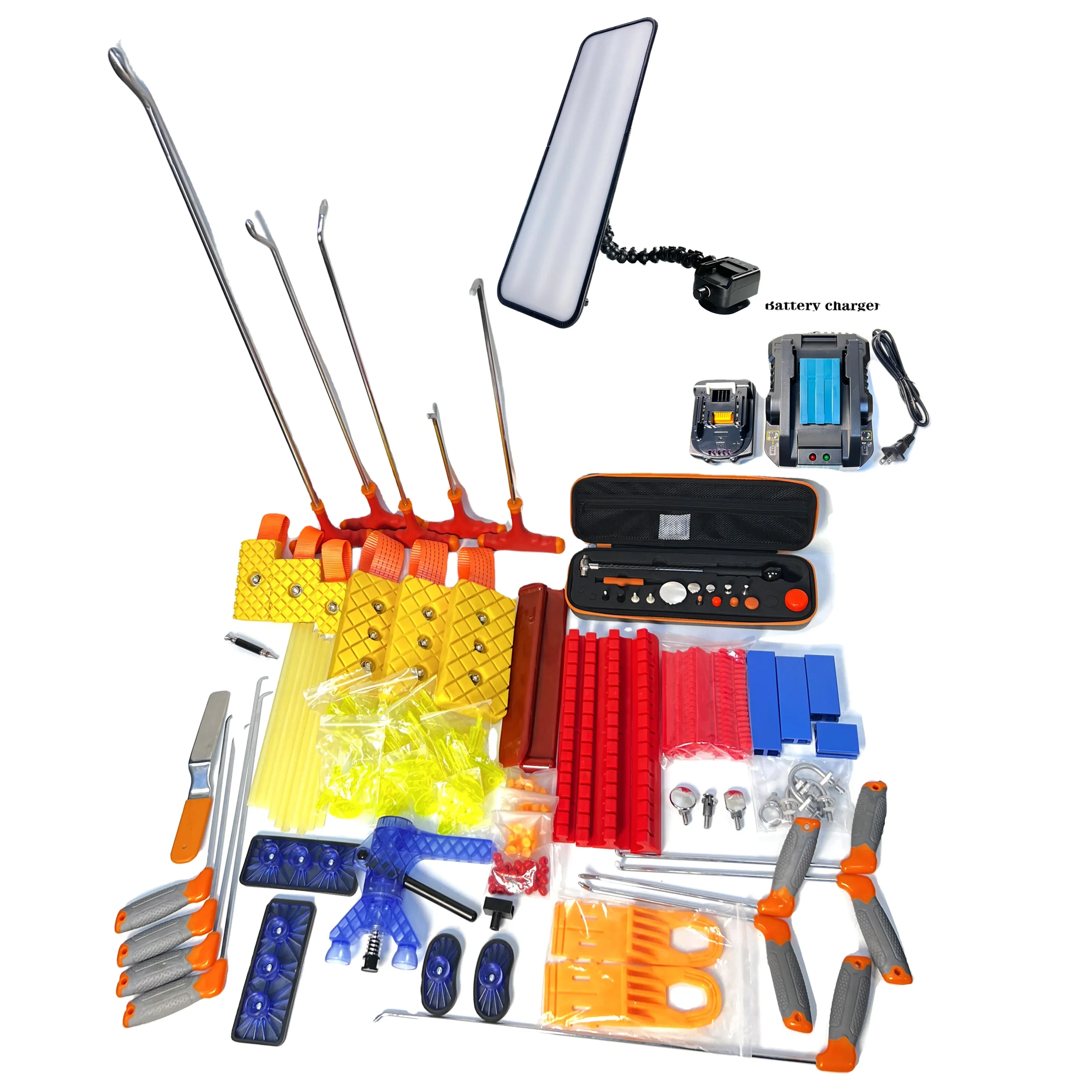 wysokiej jakości narzędzia PDR do karoserii samochodowej Zestaw narzędzi usuwania wgnieceń naprawy bez lakieru samochodowego