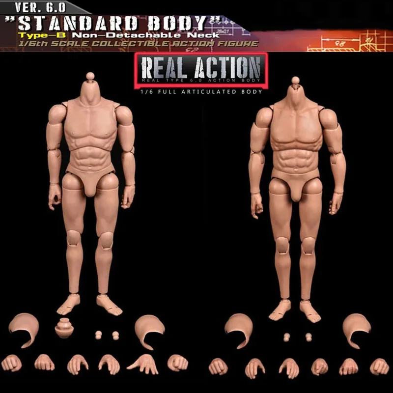 

SOLDIER STORY SSA-001 002 003 1/6 Male Super Flexible Joint Body 12'' Soldier Standard Muscle Military Combat Body Action Figure