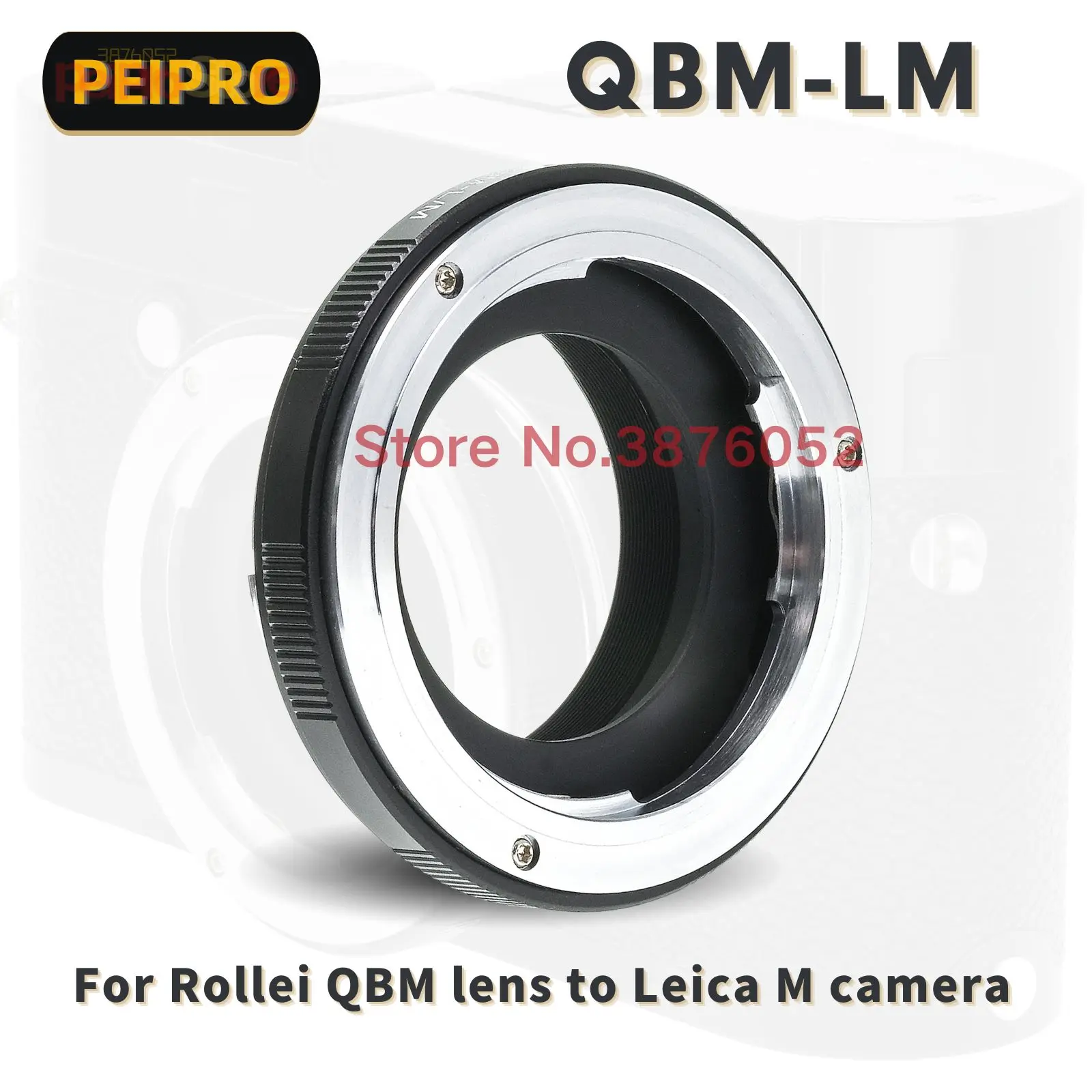 PEIPRO QBM-M Адаптер объектива для Rollei QBM к Leica M