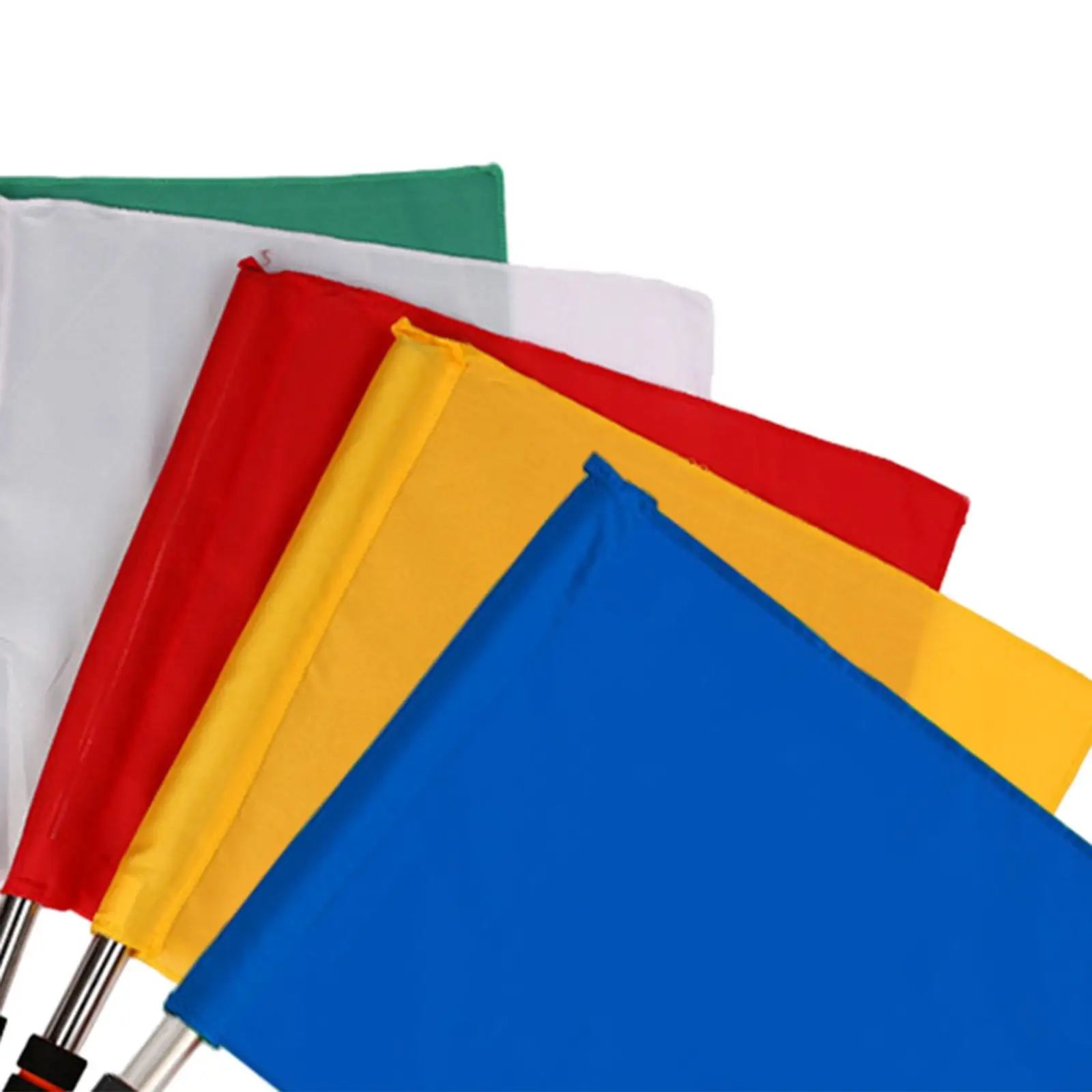 3 шт. флаг футбольного рефери начальный регби баскетбол тренировочный спорт с