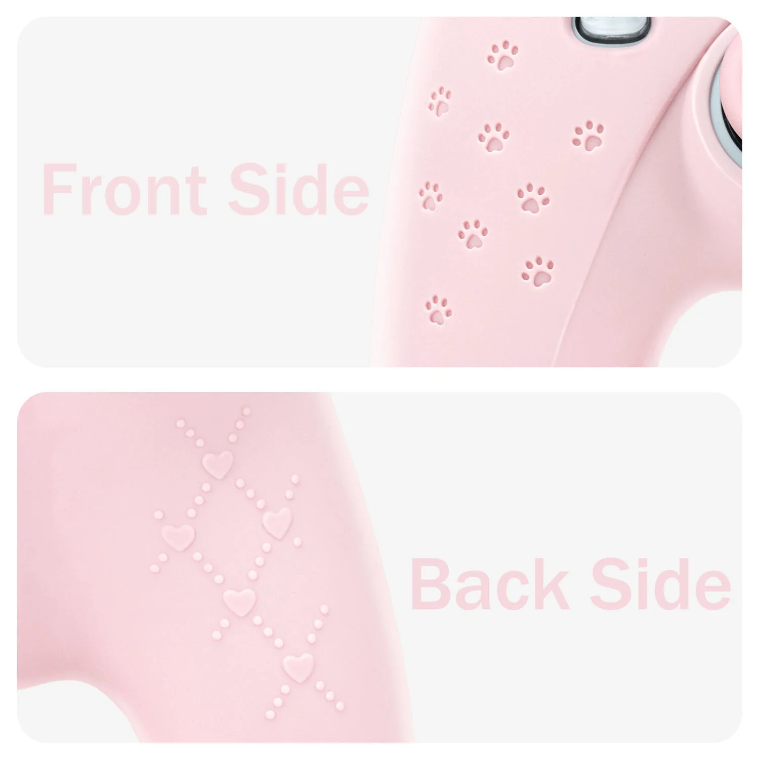 GeekShare Cat Claw Pink Love Silicone Soft Skin Protective Cover For Sony PS5 Controller Thumb Stick Handle Cover enlarge