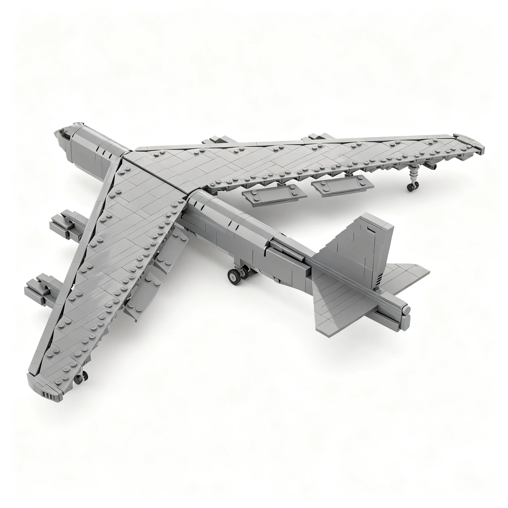 994 детали MOC, модель Boeing B-52 Stratofortress ВВС США, масштаб 1:100, Creator Expert, конструктор, игрушки, строительные блоки, рождественские подарки. (art.: 3920dcd4df225) - 3920dcd4df225