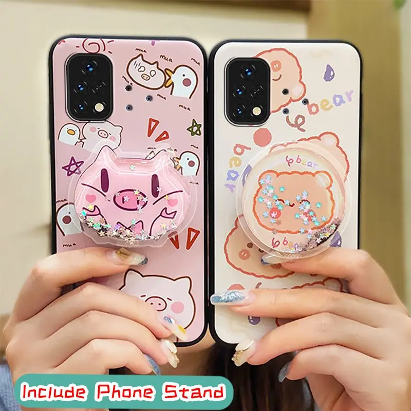 dirt resistant anti knock phone case for umidigi bison x10sx10s nfc for woman cartoon cute cover free global shipping