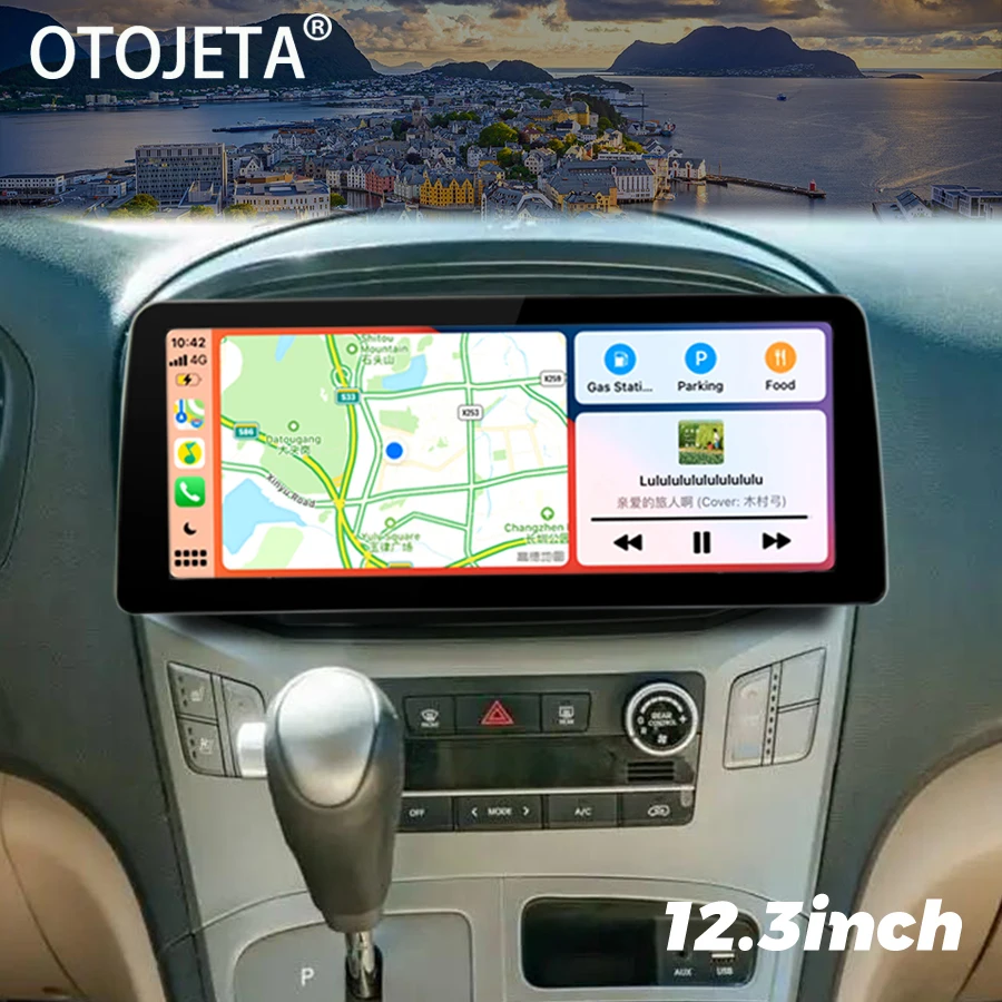 

12.3" 1920*720 IPS Screen Android 13 Car Video Player Radio Stereo For Hyundai H1 Starex 2016 Multimedia Carplay Head Unit 128GB