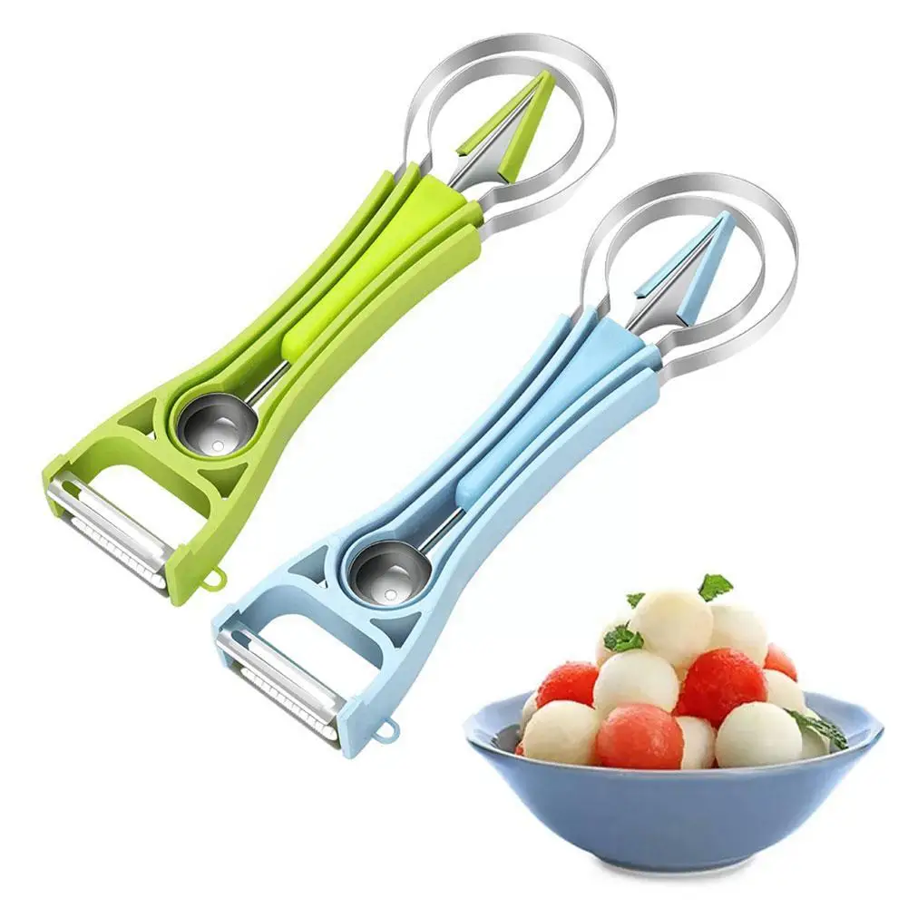 

Multi-purpose Fruit Scooper Dig Ball Ice Cream Digger Ball Tools Spoon Watermelon Spoon Digging Kitchen Acces Fruit Digger J4w3