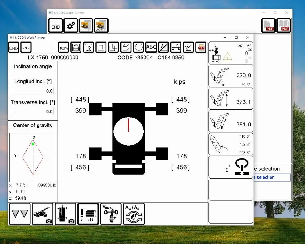 Универсальный планировщик рабочего оборудования либхер LICCON V6.21 48 32 ГБ 2021