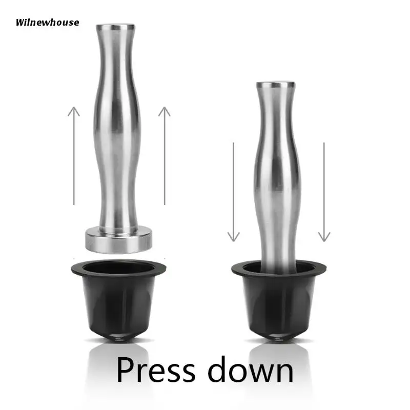 

F63A кофейная капсула для прессования, молоток, наполнитель из нержавеющей стали, литье под давлением