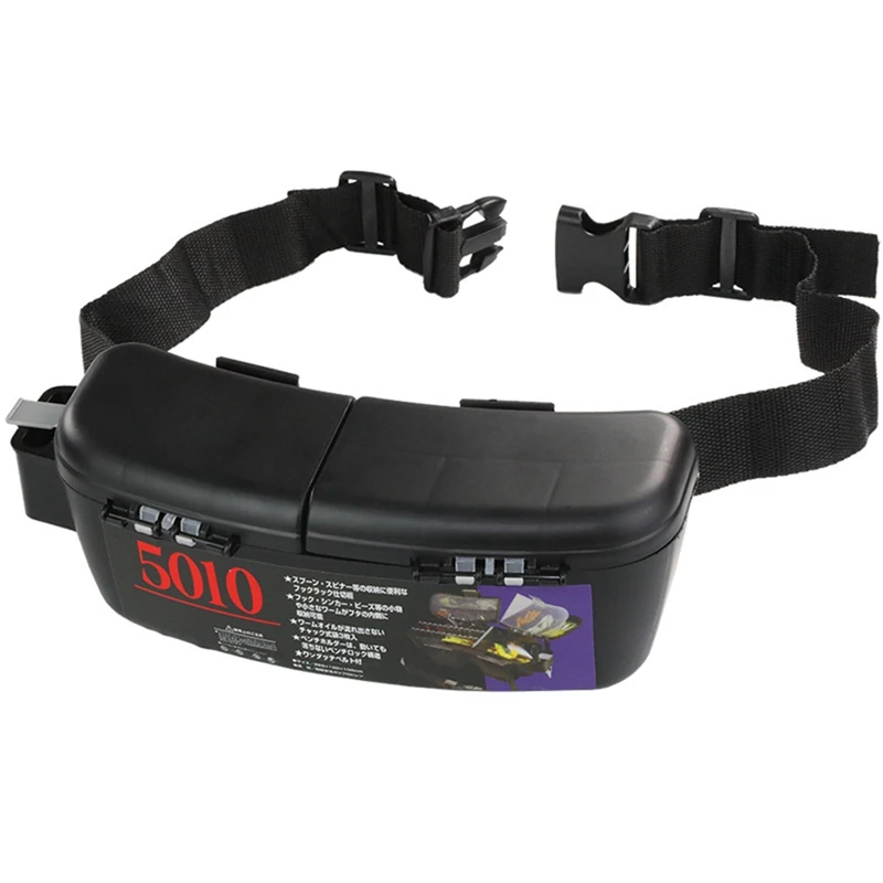 

Portable Carp Fishing Tackle Box Fishing Lure Box Fishing Waist Belt Bag Fishing Accessories Fishing Tools Organizer