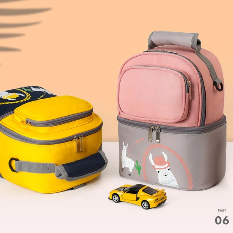 Milk Storage Insulation Bag Breast Milk Cooler Carrier Bag Fresh Keeping Baby Milk Feeding Bottle Backpack for Mother
