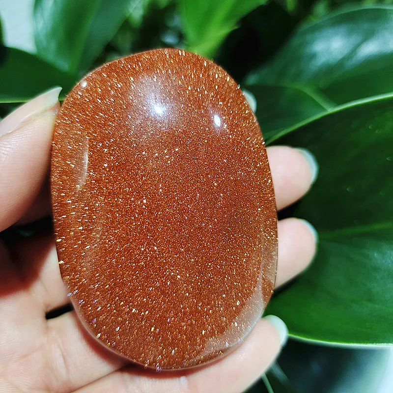 

Natural StoneJinshaBlueSand Heart palm Spiritual Meditation Healing Yoga Exercise Stone Home Exorcism Feng Shui Crystal Ornament