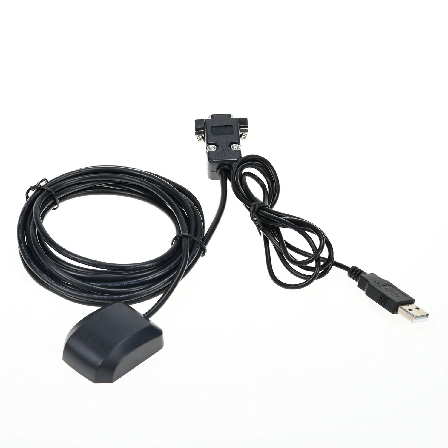 Фото GPS-приемник QUESCAN с последовательным интерфейсом RS232, антенна PPS RS-232 DB9 NMEA 0183 для приема GPS, ГЛОНАСС, Galileo, BeiDou, QZSS, SBAS, NMEA0183, 1-25 Гц №5
