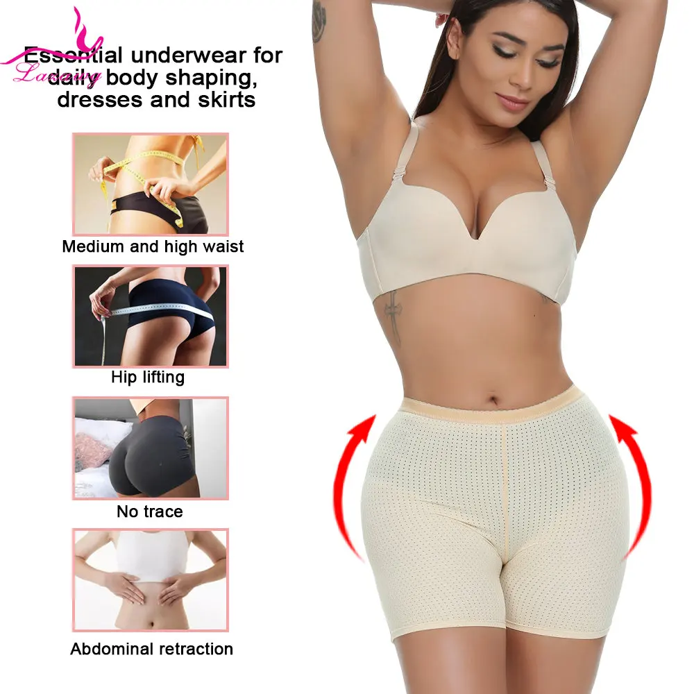LAZAWG Women Hip Shapewear Butt Lifter Panties Hip Enhancer Fake Big Ass Booty Seamless Hip Pad Push Up Panties Body Shaper