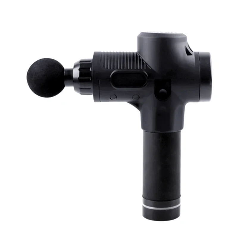 Электронный массажный пистолет для стимуляции мышц с сенсорным ЖК-экраном и 30