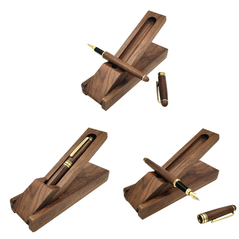 

Wood Ballpoint Pen 0.7mm Roller Balls Pen Pens Writing Pens Business Journal Pen Pen Gel Pen for Gifts