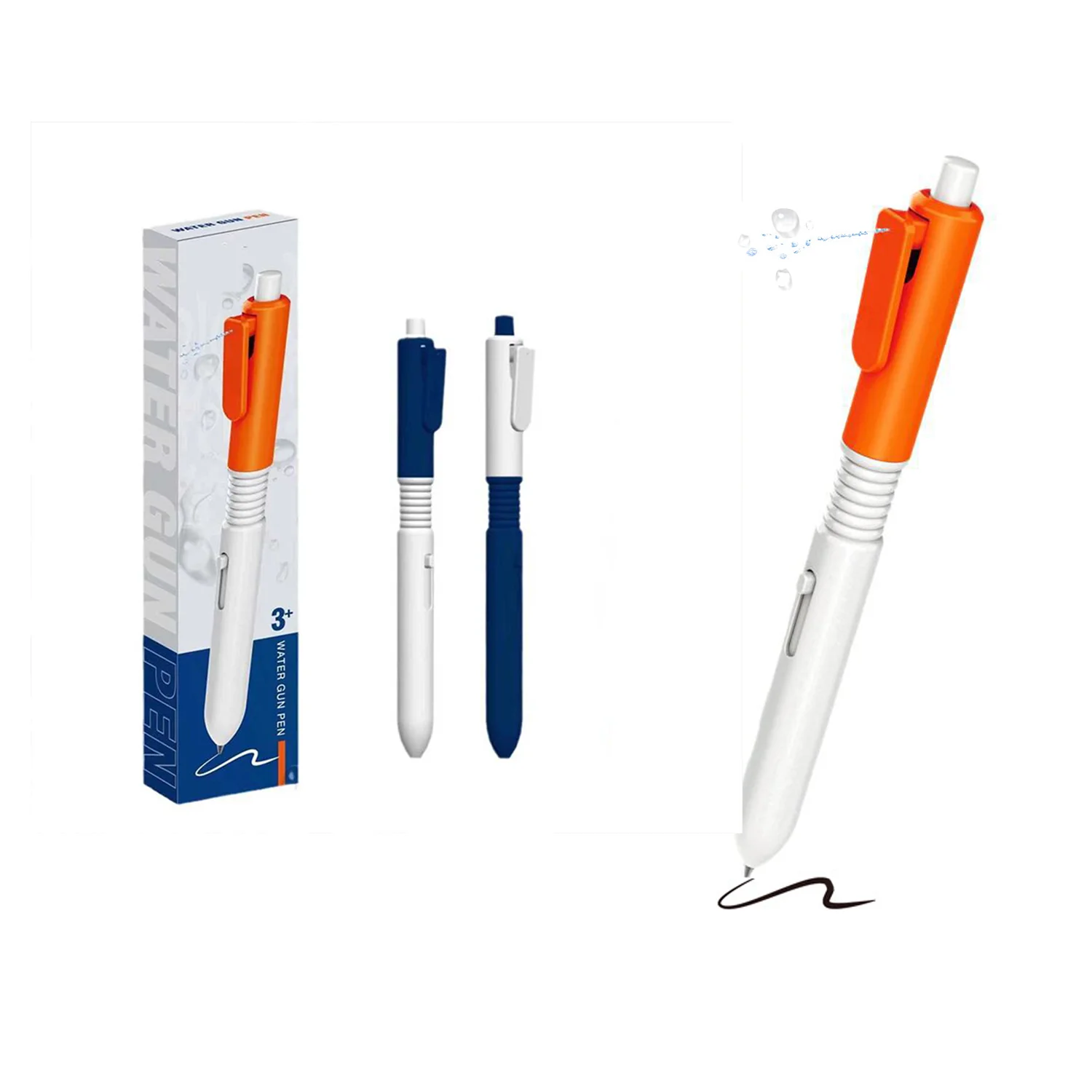 Шариковая ручка и водяной пистолет декомпрессионная Интерактивная новая