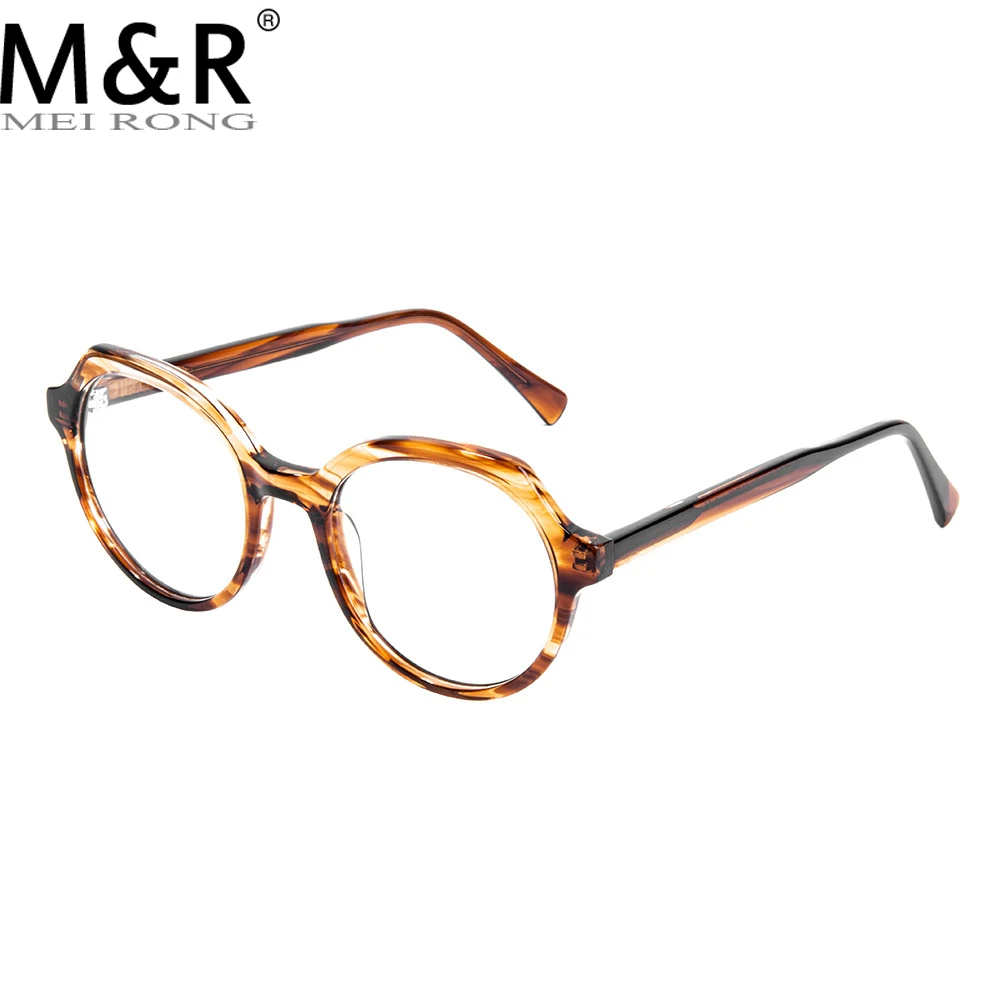 

Retro Small Women's Anti-blue Light Glasses Imitation Wood Plate Tortoiseshell Frame Ultra-light Optical Women's Men's Glasses