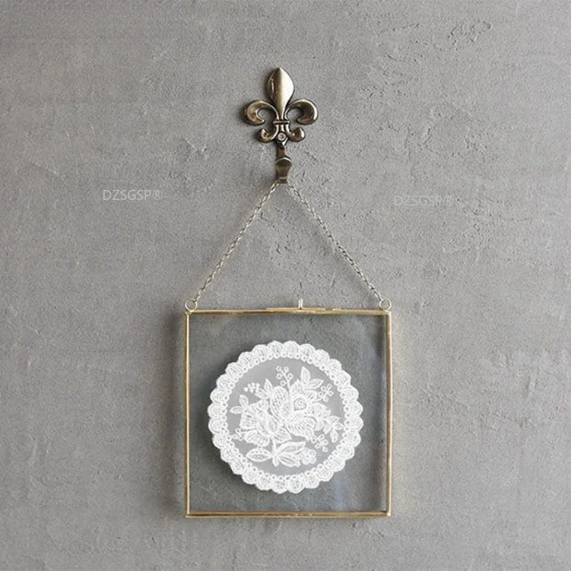 Аксессуары полотенце в форме цветка для занавесок крючок из цинкового сплава