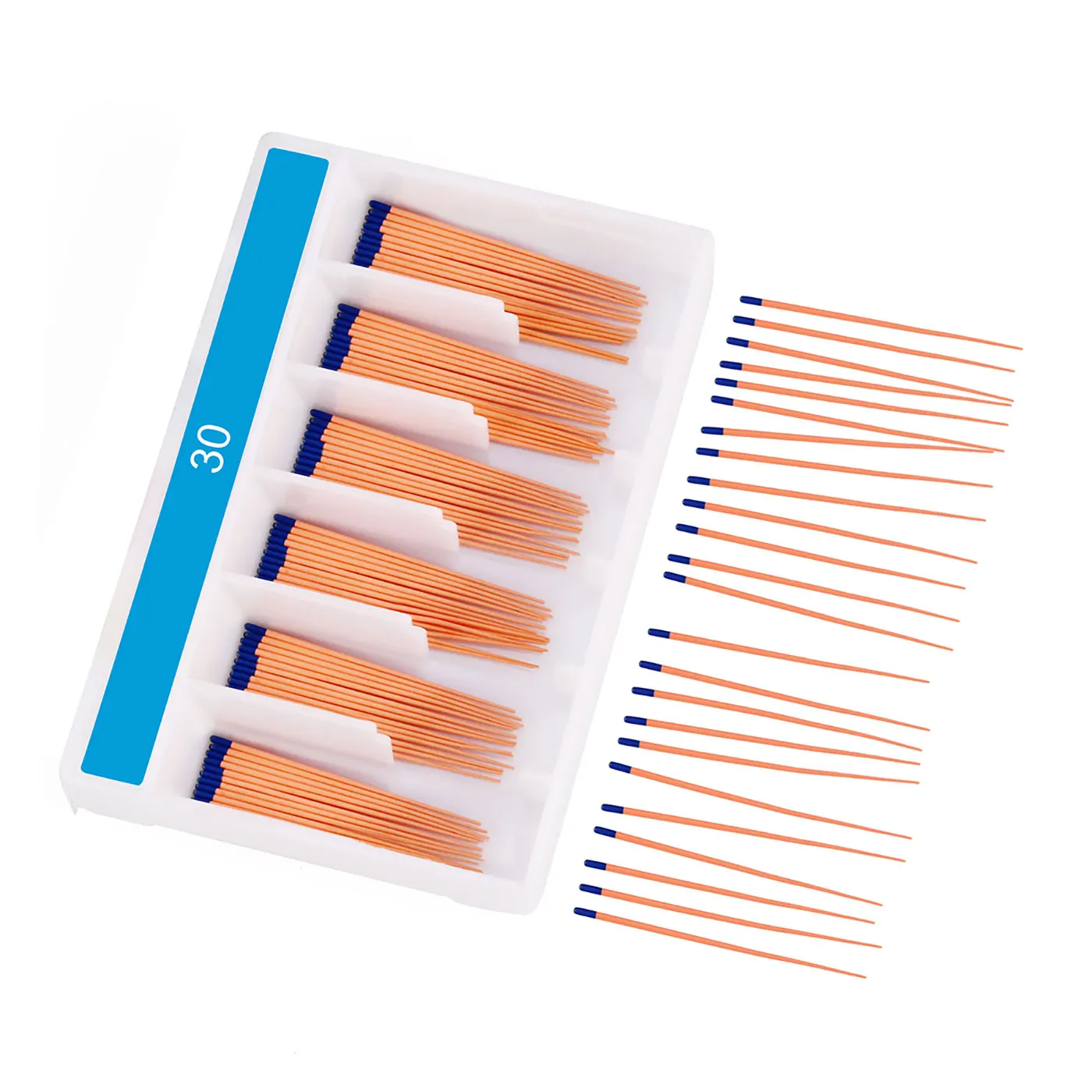 120 шт./кор. стоматологические точки гуттаперча AZDENT Gapadent конус 0 02 размер 15 # /20 /25 /30