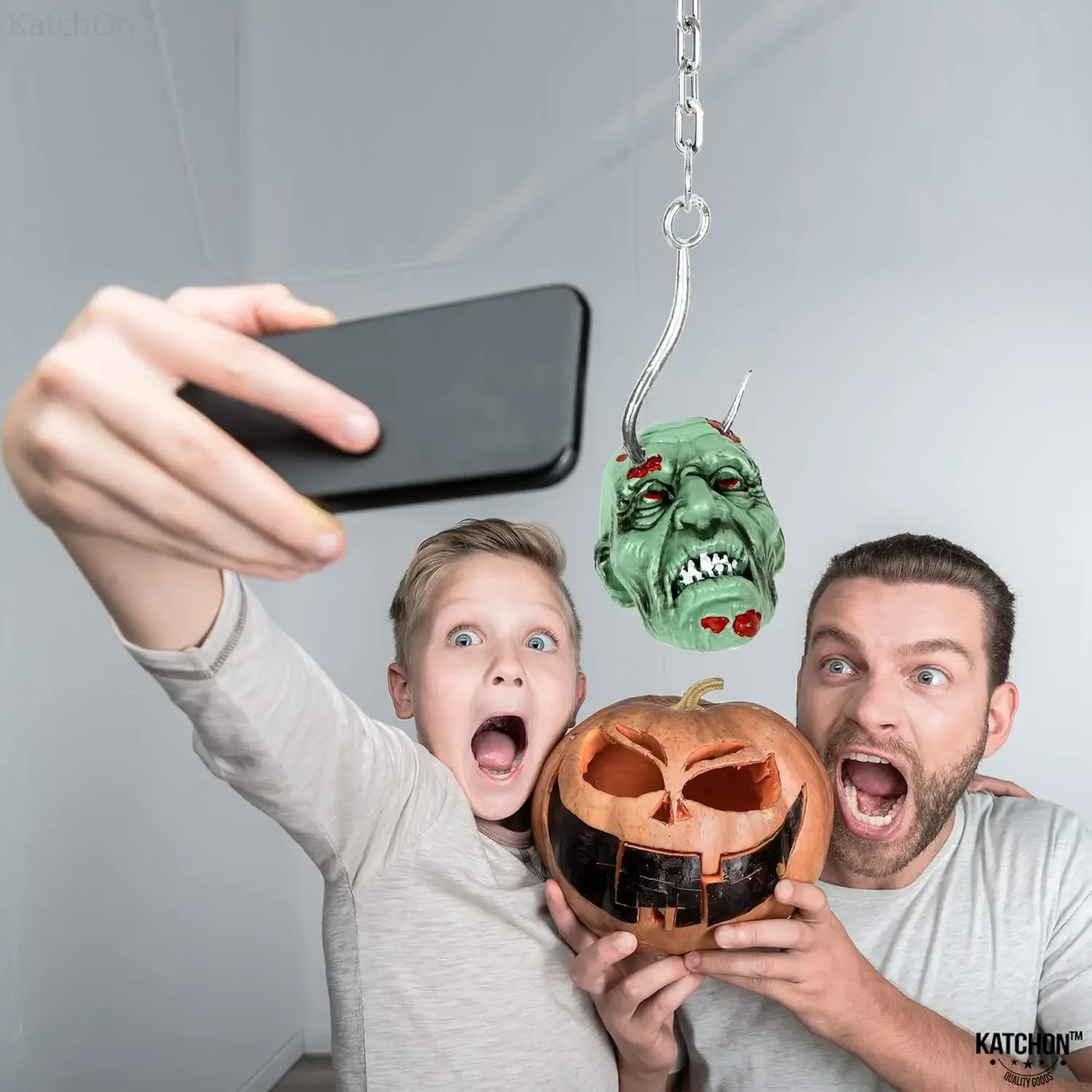 Цепочка ужаса Bloodcurdling с крючком для рук и ног очаровательные украшения дома