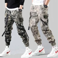 streetwear jogging pants men harajuku winter spring hip hop cargo japanese style trousers oversized techwear males sports s