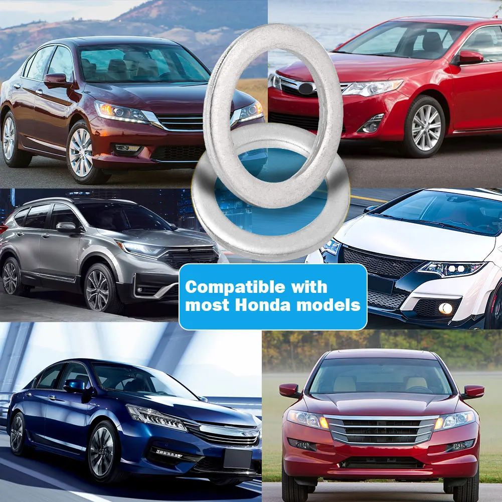 50 шт. 18x26x2 мм 90471-PX4-000 алюминиевая пробка для слива трансмиссионного масла