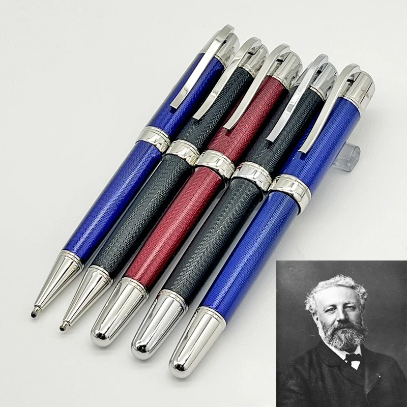 LAN  MB Luxury Great Writer Jules Verne Special Edition Rollerball Ballpoint Fountain Pens with Serial Number