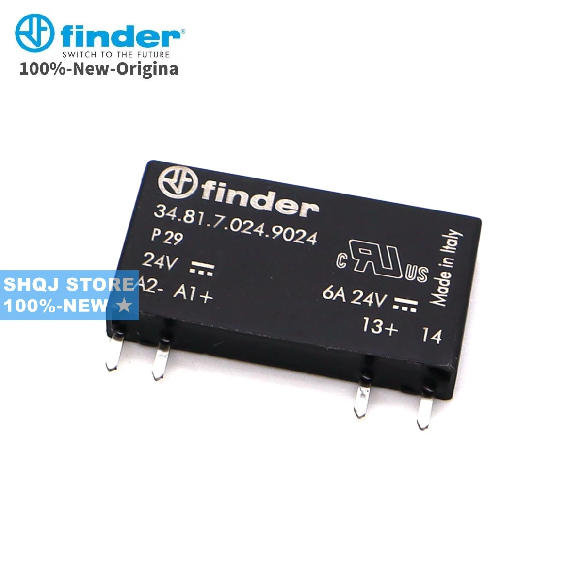 

FINDER 100%-Новый 34.81.7.024.9024 34.81.7.005.9024 1 шт. 6A 1NO SSR реле 93.01.7.024 оригинал