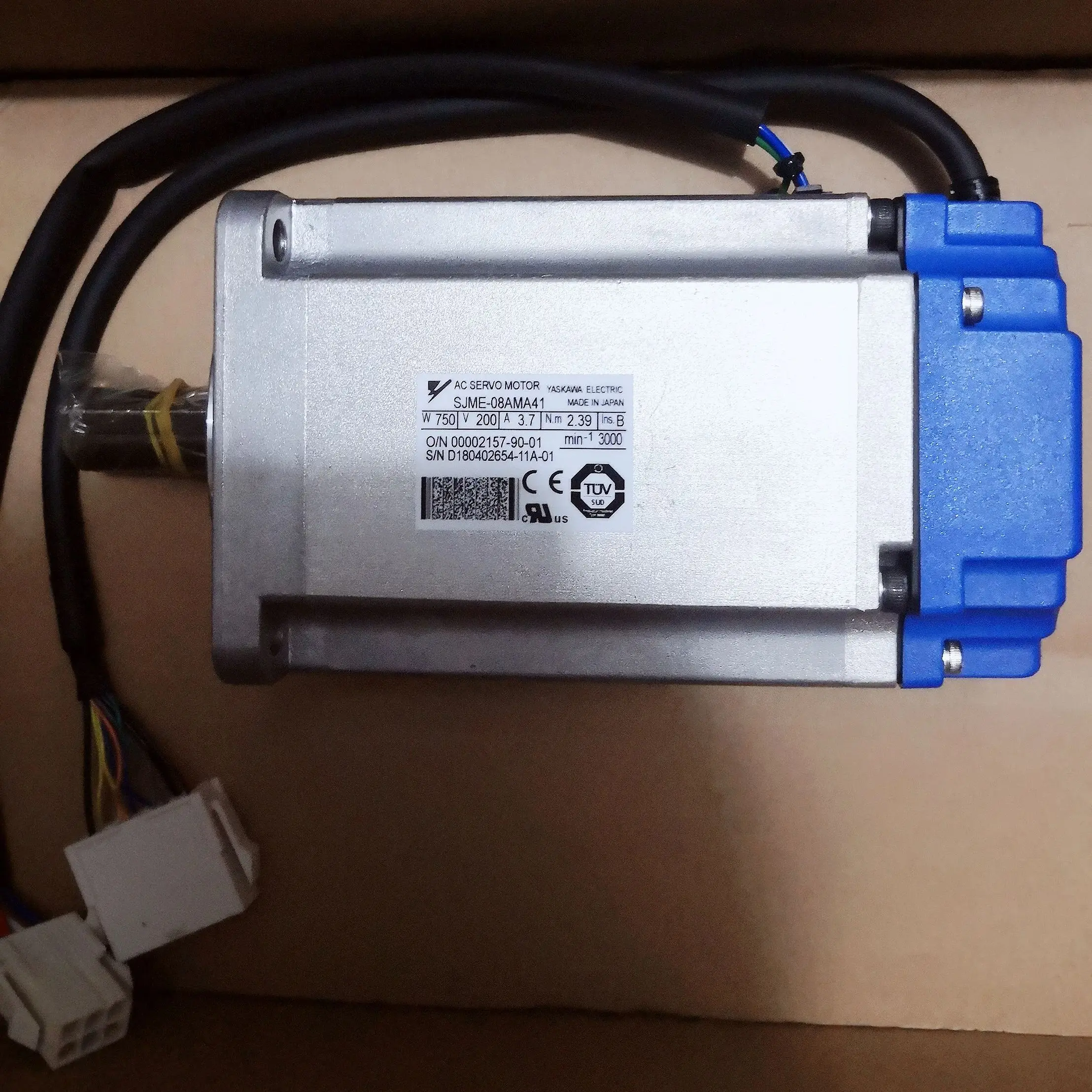 Фото SJME-08AMA41 Совершенно новый серводвигатель SJME 08AMA41, Быстрая доставка №2