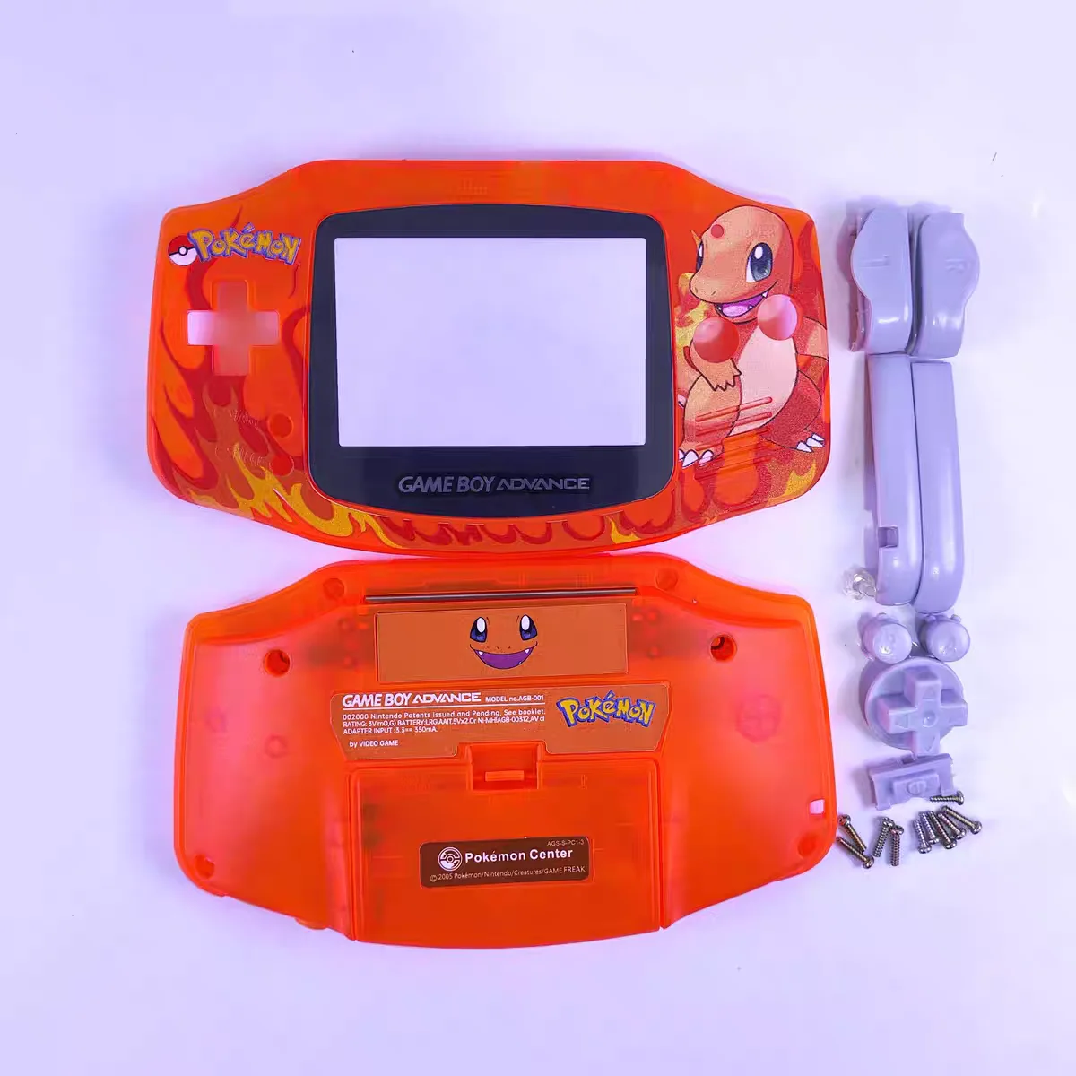 Фото Горячая новинка! Чехол для игровой консоли Pokemon, подходит для GBA, корпус для игровой консоли Game Boy Advance, сменный корпус для GBA №2