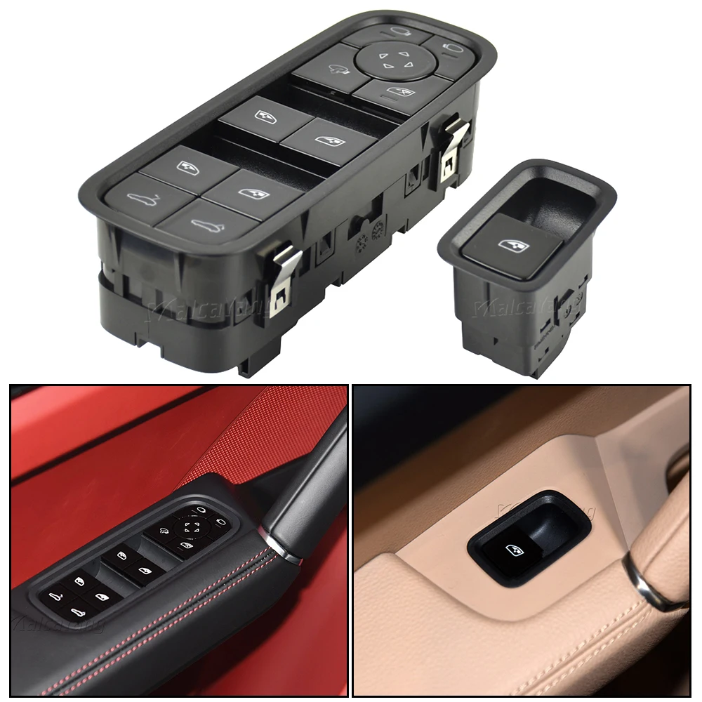 

Hight Quality New Driver Side Electric Power Master Window Switch For Porsche Cayenne Panamera 2017-2020 971959858CHUO