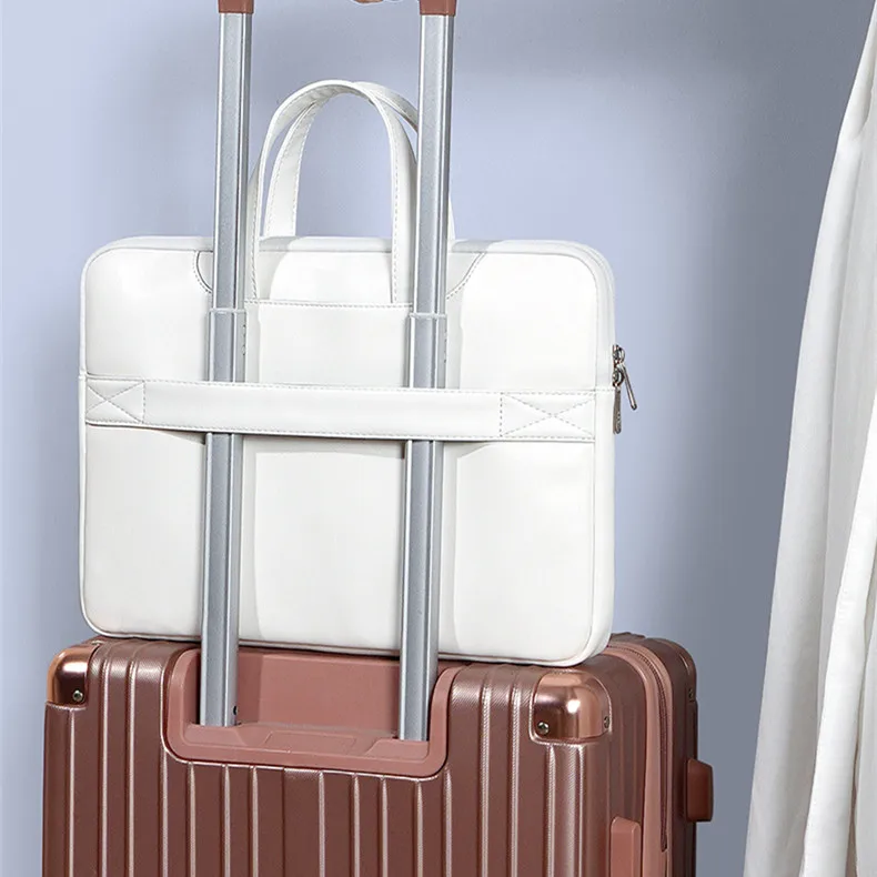 Fashion Laptop Protection Bag Travel Notebook Document Organize Handbag Tablet Phone Data Line Storage Pouch Accessories Supplie