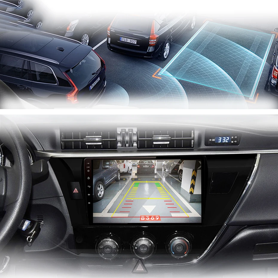 Автомагнитола 2DIN на Android 10 0 4 Гб + 64 ГБ DSP мультимедийный видеоплеер для Toyota Corolla Ralink