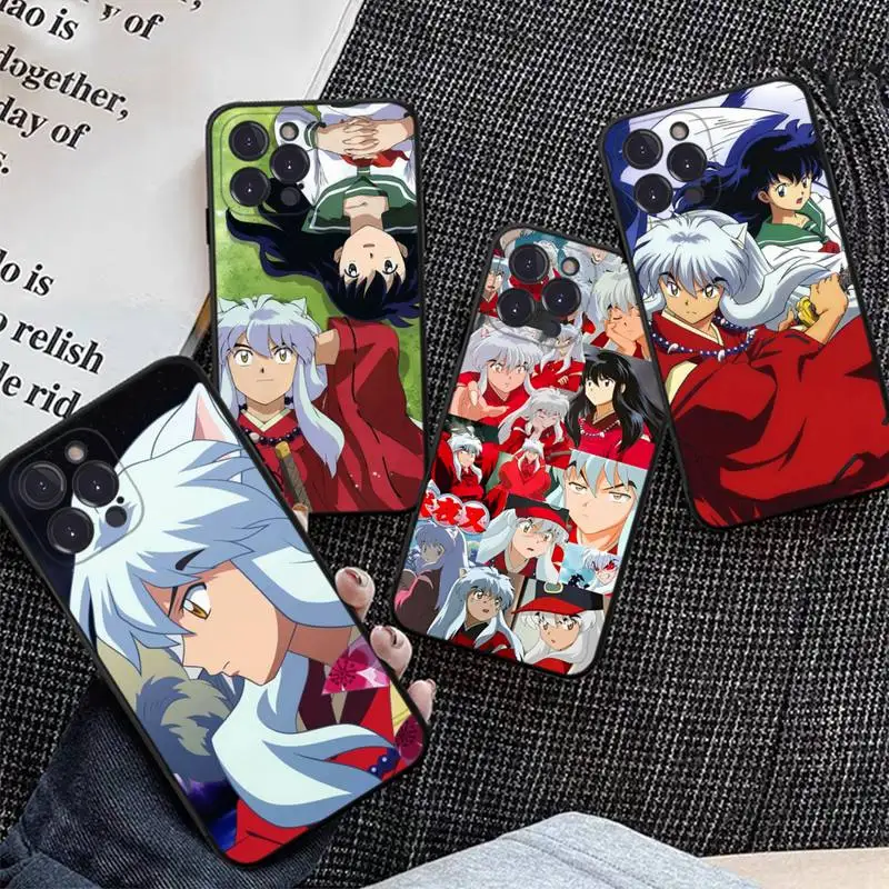 

Anime Inuyasha-S Phone Case Silicone Soft for iphone 14 13 12 11 Pro Mini XS MAX 8 7 6 Plus X XS XR Cover