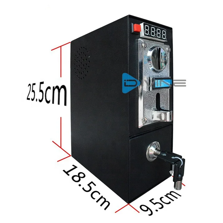 

wholesale 220V Coin Operated Timer Control Board with 616 multi coin selector acceptor for washing machine multi coin acceptor