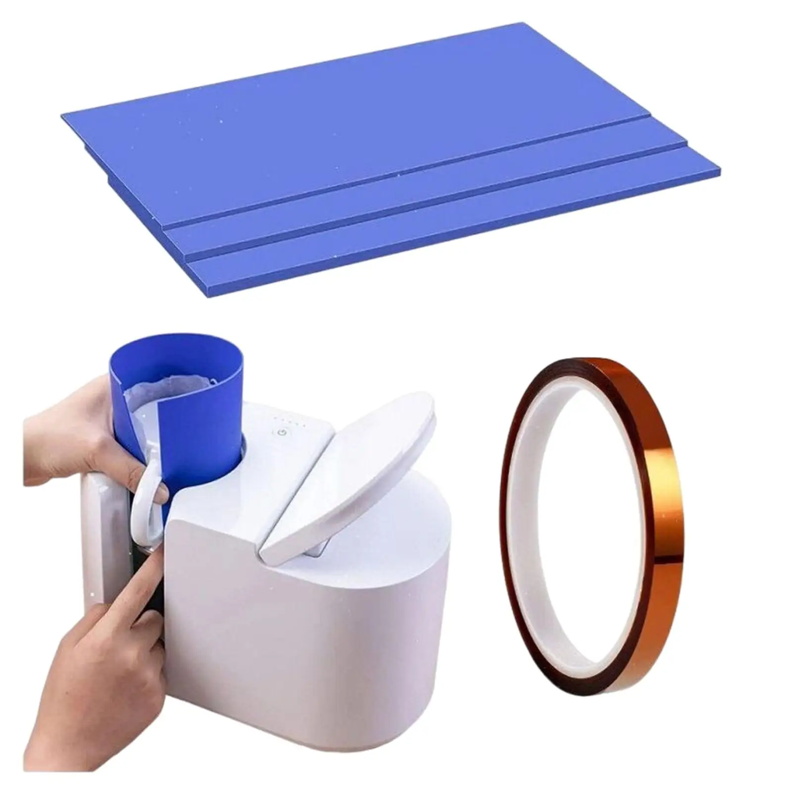 

3 шт., силиконовые термокружки 3D