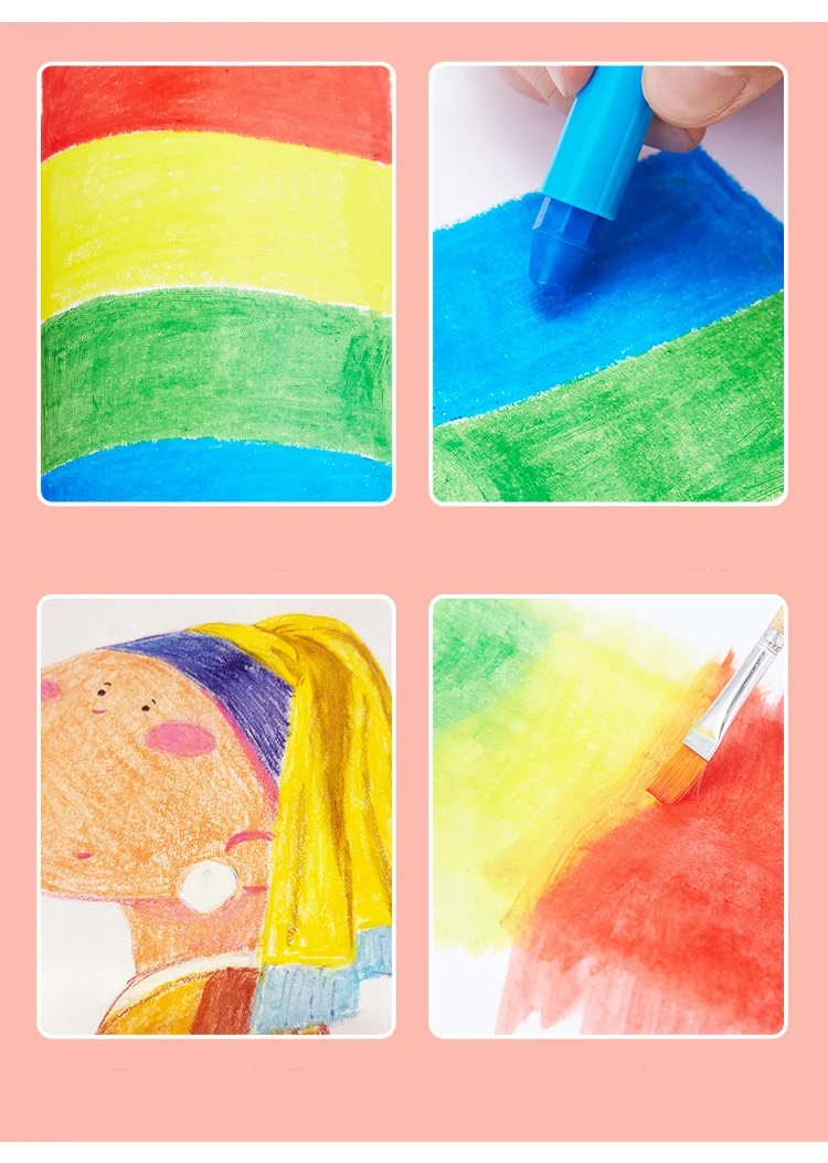 

Watercolor Pen Student Stationery Water Color Crayons 0096