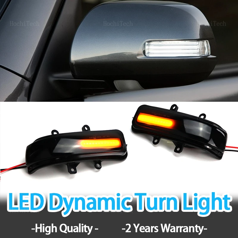 Динамический поворотный сигнал, боковой зеркальный индикатор, лампочка для Toyota RAV4 XA30 Estima Alphard AH20 Vellfire