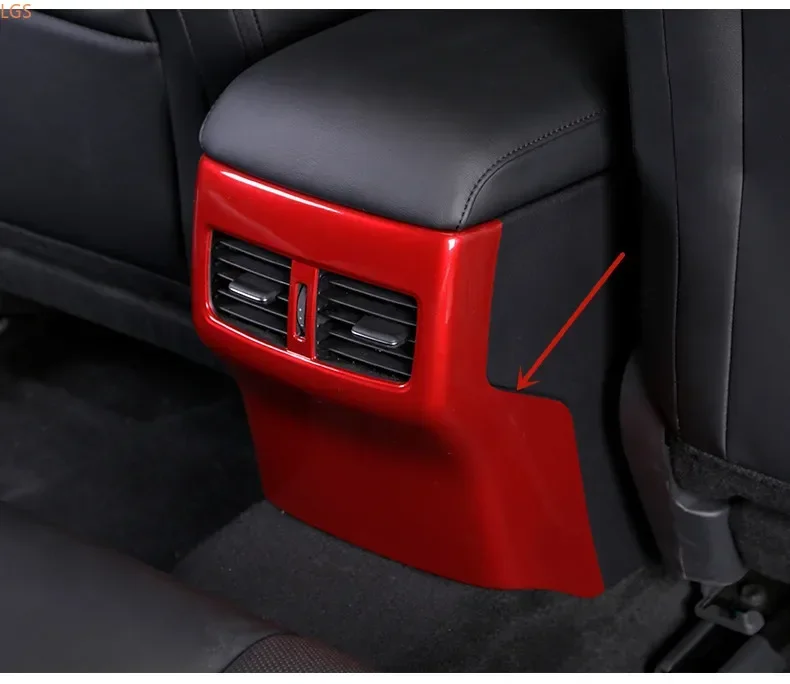 Для Mazda 3 AXELA 2020-2021 Высококачественный ABS хромированный задний кондиционер