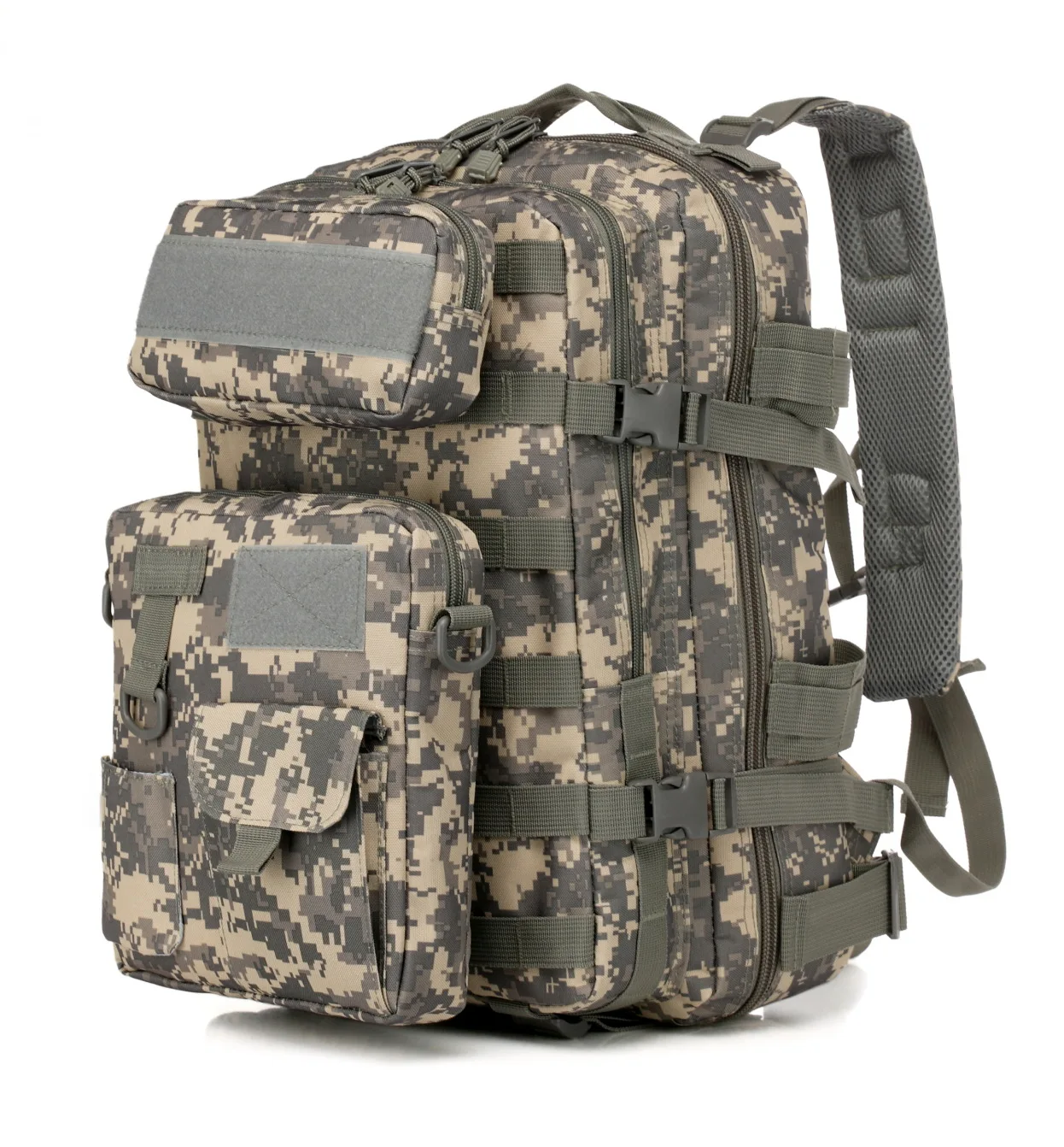 Купи Men's military waterproof wear-resistant outdoor camping hunting tactical backpack hiking mountaineering travel backpack за 1,873 рублей в магазине AliExpress