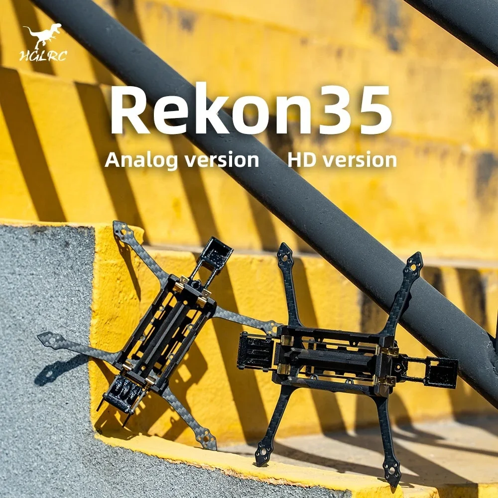 HGLRC Rekon35 LR 160 мм 3K комплекты рамок из углеродного волокна Аналоговая цифровая