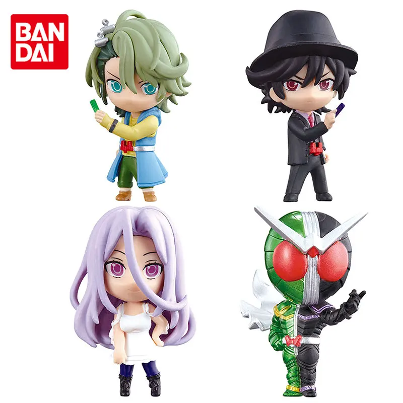 

Bandai Gashapon Fuuto Detective Capsule Figure Collection Kamen Rider Double W Shotaro Hidari Philip Anime Action Figures Toys